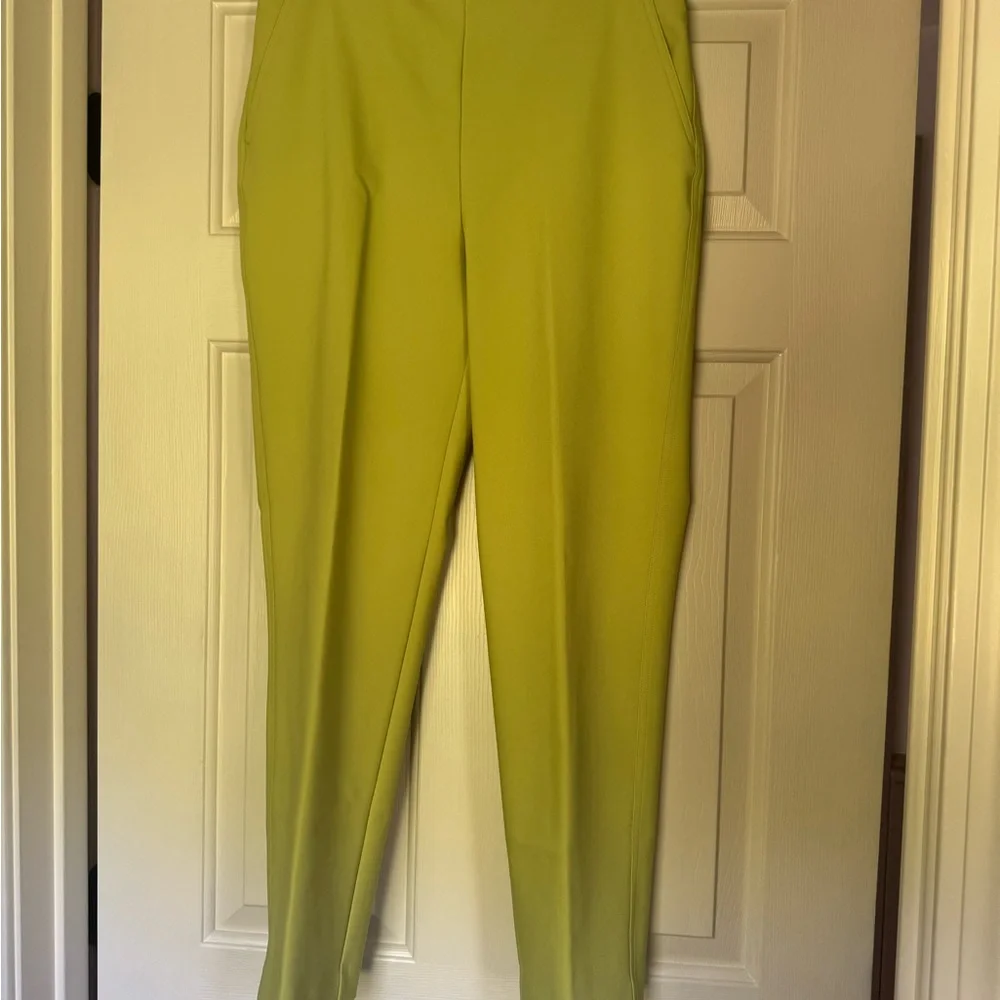 Rachel Zoe Bright Lime Green pants
